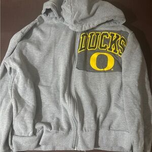 Oregon ducks, full zip hoodie vintage